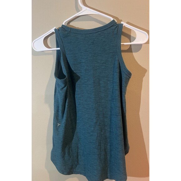 Old Navy Kid Girls Active Green Breathe ON Side-Wrap Tank Top Size L 10/12 - Picture 3 of 3